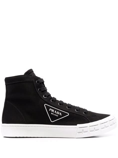 prada slouch high tops|prada high top shoes.